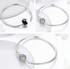 Yin Ziyun S925 Sterling Silver Korean Bracelet - Personalized Fashion Jewelry