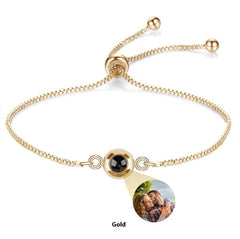 S925 Silver “I Love You” Nano-Projection Bracelet