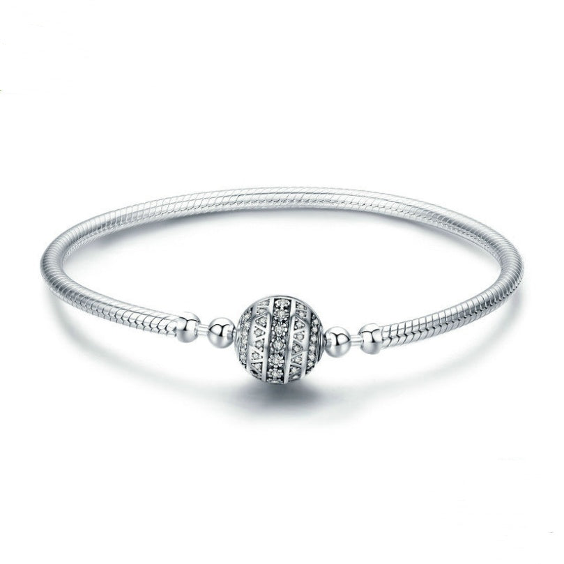 Yin Ziyun S925 Sterling Silver Korean Bracelet - Personalized Fashion Jewelry
