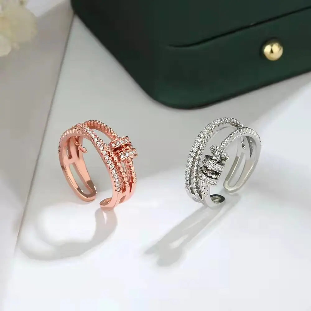 Beaded Anxiety Ring